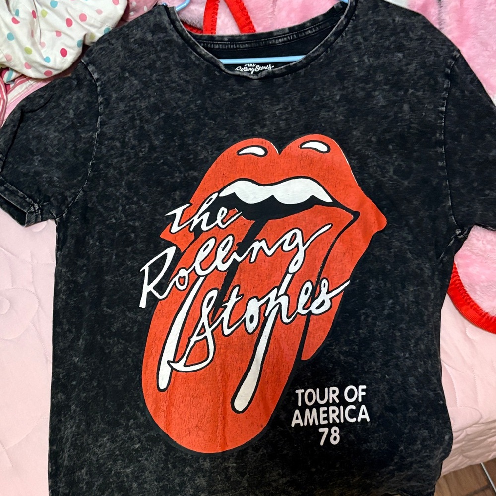 The Rolling Stones Tour T-Shirt - Black and Orange
